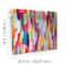 RoomMates Red Multi Brushstroke Peel & Stick Wallpaper